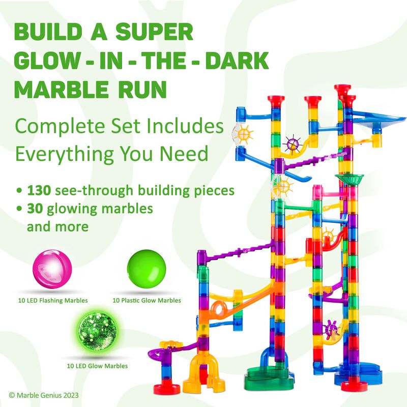 Marble Run Track Race Super Set Marble Genius 2... image number null