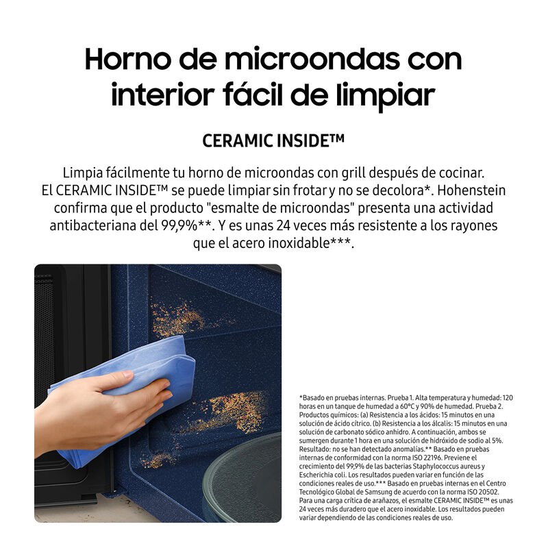 Horno De Microondas Samsung 1.1 Pies (32 L) Pow... image number null