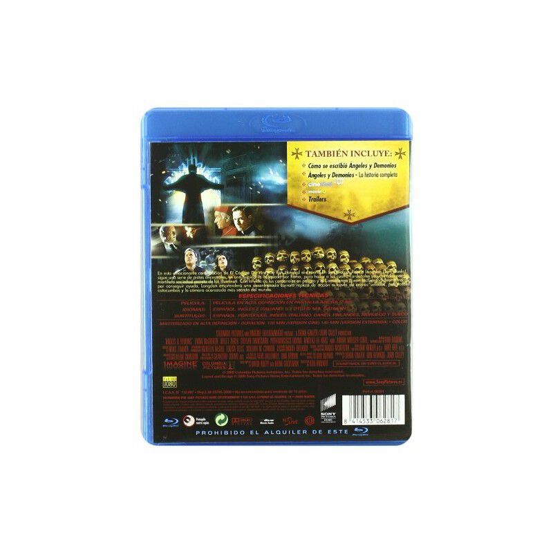 &Aacute;ngeles Y Demonios [blu-ray] image number null