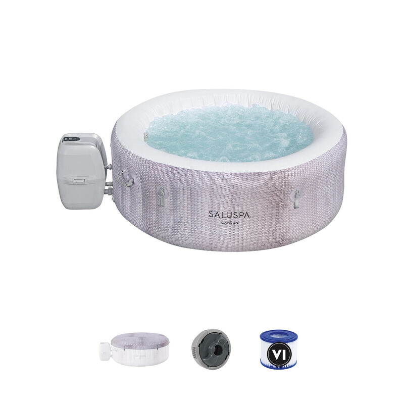 Spa Inflable Para 4 Personas Tina De Hidromasaj... image number null