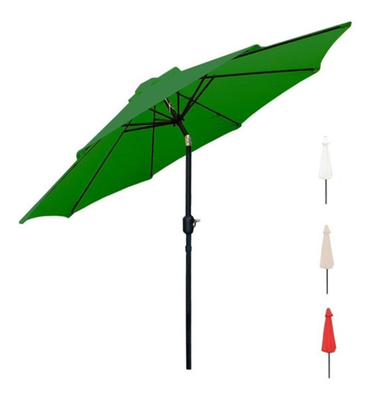 Sombrilla Jard&iacute;n 2.7m Manivela Angulo Jardimex image number null