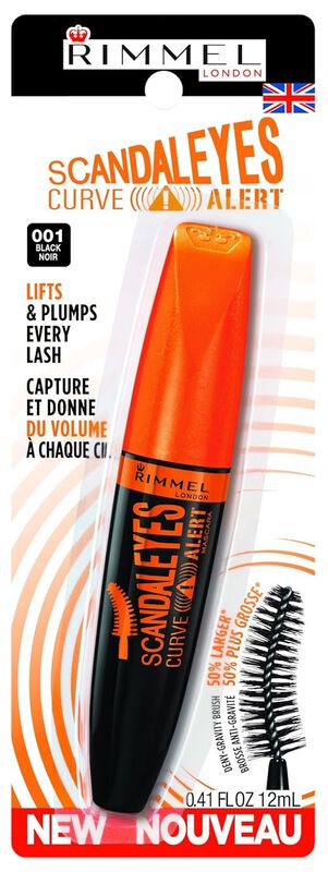 M&aacute;scara Rimmel London Scandaleyes Curve Alert 0... image number null