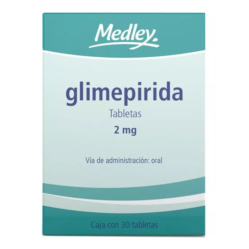 Glimepirida 30 Tabletas 2mg image number null