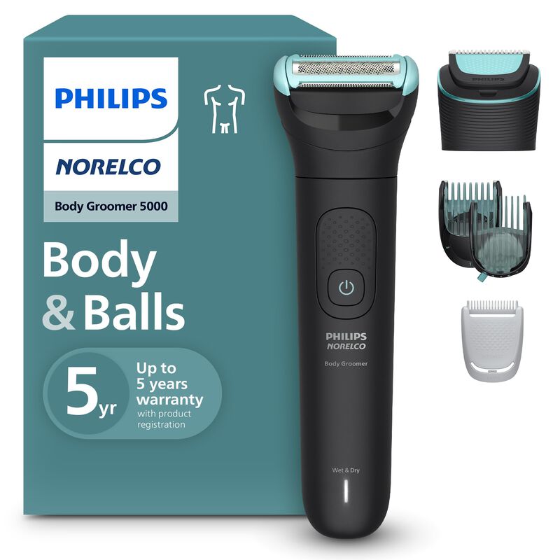 Afeitadora Corporal Norelco 5000 Wet & Dry Bg54... image number null