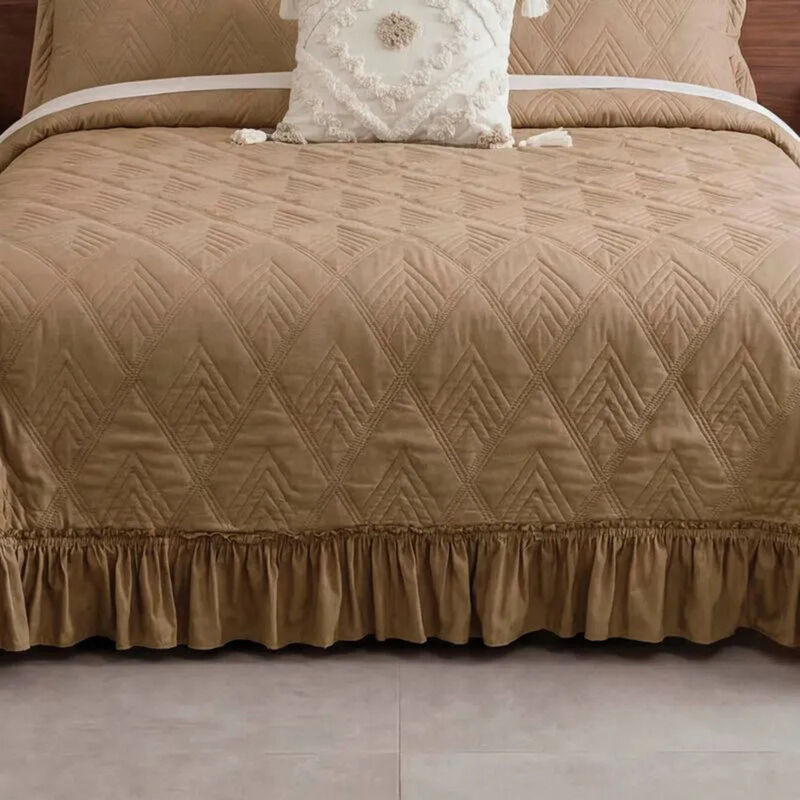 Colcha Neo Caramel King Size Sin Fundas Concord image number null