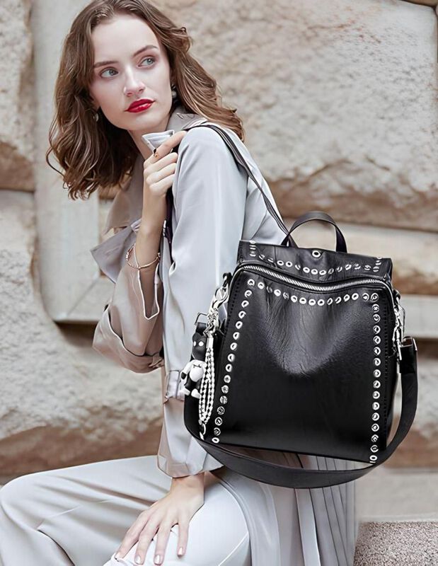 Bolsa Backpack Pink Brule Fashion And Style De ... image number null