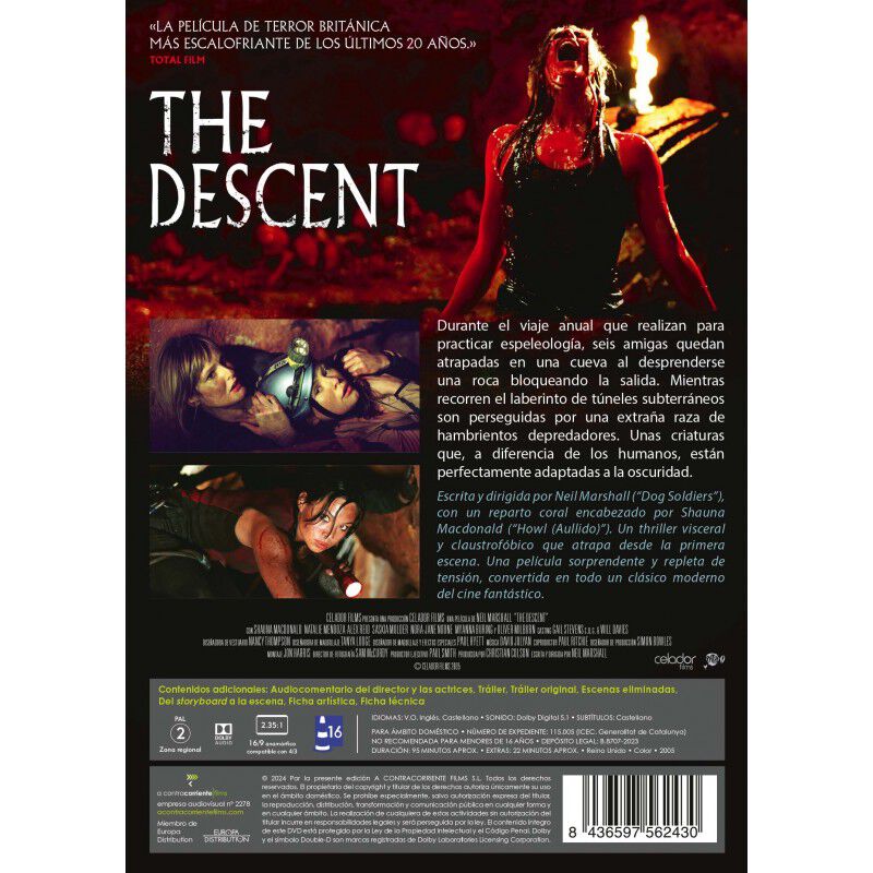 El descenso [DVD] (2005) image number null