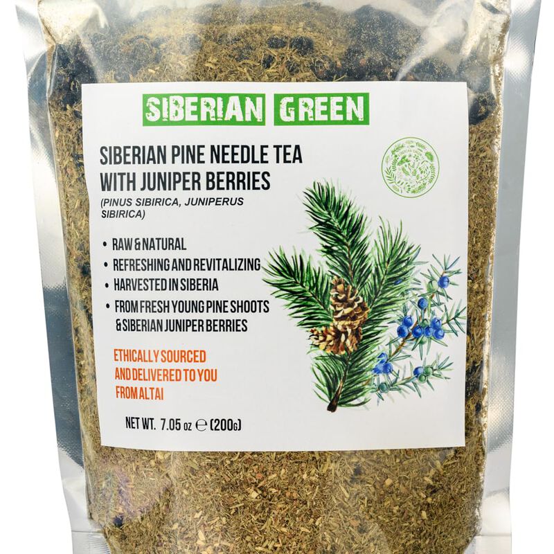 T&eacute; Siberian Green 200 g De Agujas De Pino Y Bay... image number null