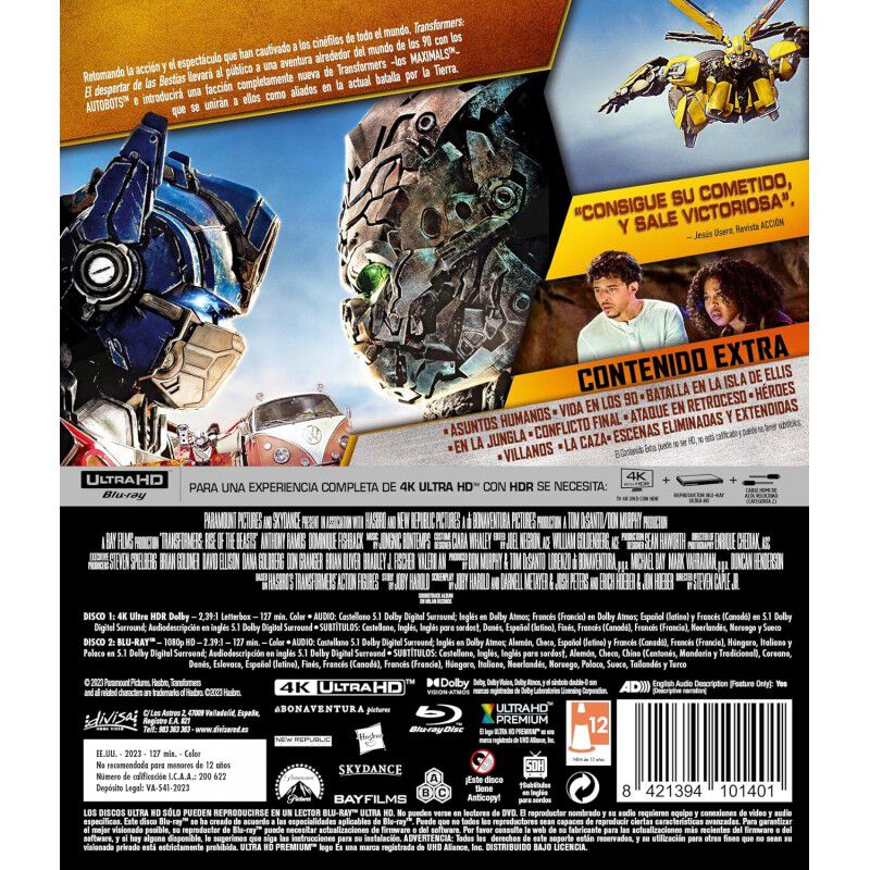 Transformers: El Despertar de las Bestias (Tran... image number null