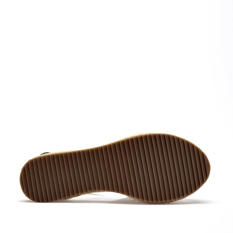 Moramora alpargata plataforma para mujer beige ... image number null