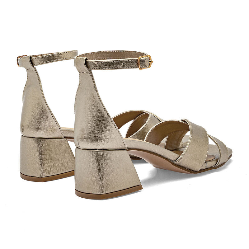 First Avenue Sandalia Dorado Para Mujer 147553c... image number null