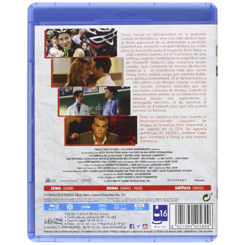 LA F&Oacute;RMULA DE LA FELICIDAD (BLU-RAY) image number null