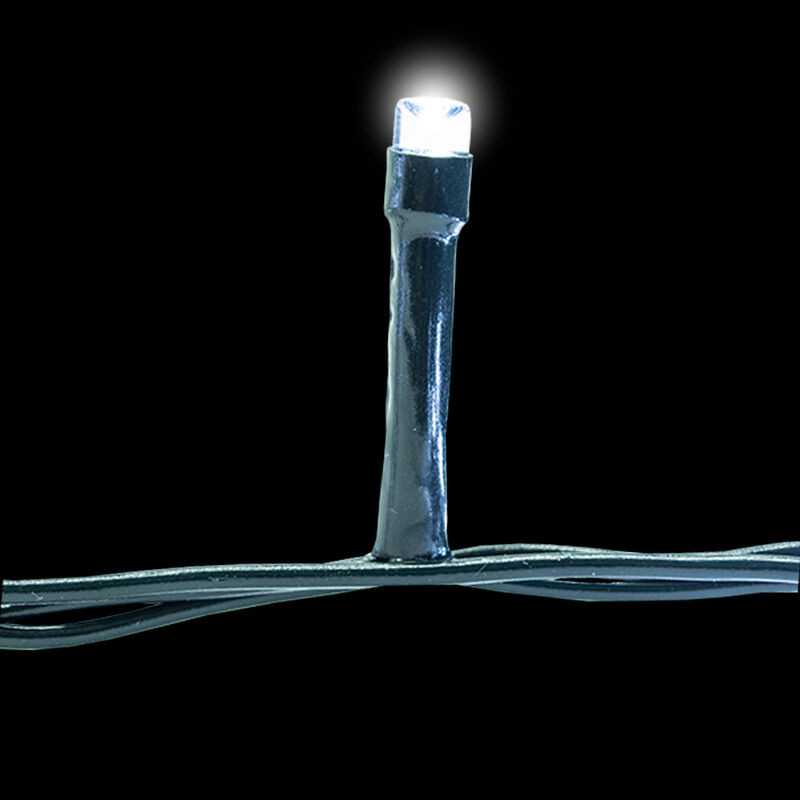 Serie Musical LED Blanca 500 focos Luz Blanca C... image number null