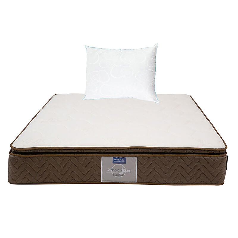 Colch&oacute;n Queen Size Restonic Nautilus + Almohada... image number null