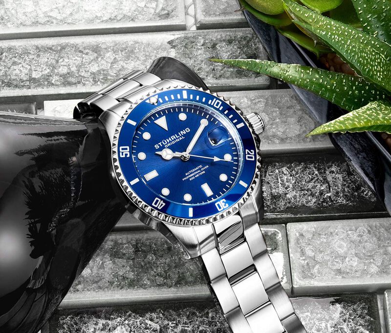 Reloj Stuhrling para hombre 792.02 automático 4... image number null