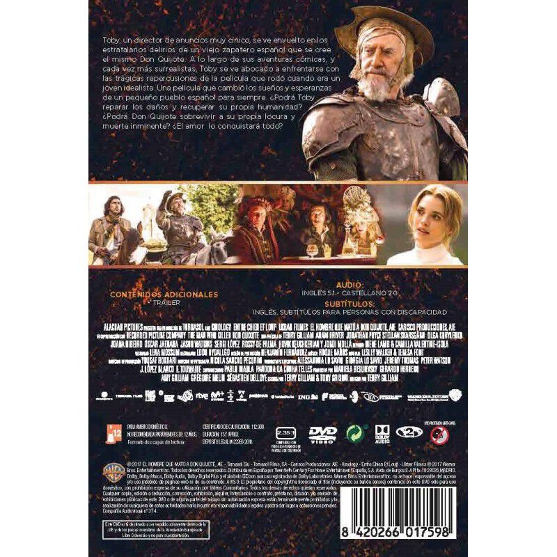 El Hombre Que Mat&oacute; A Don Quijote [dvd] image number null