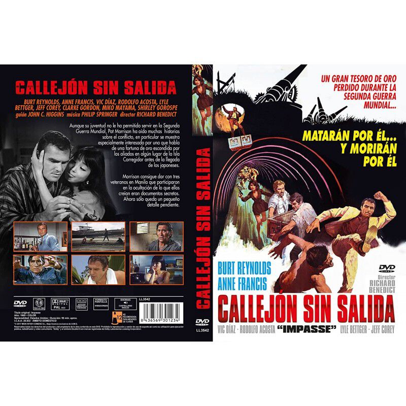 Callej&oacute;n Sin Salida (impasse) 1969 [dvd] image number null