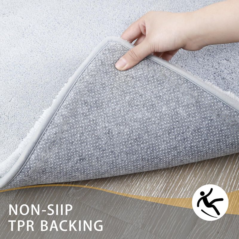 Alfombra Minidear 61 &times; 43 cm Gris Claro De Espu... image number null