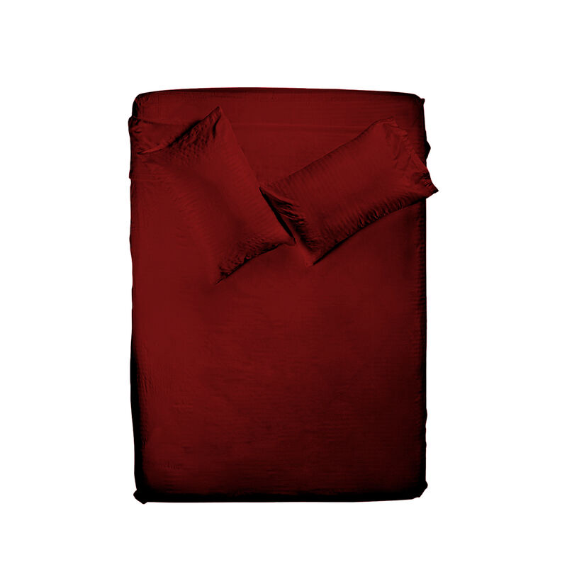 Juego de S&aacute;banas Tacto Seda Matrimonial 4 pieza... image number null