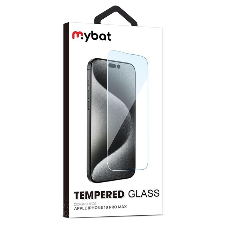 Mica Vidrio Mybat Para Iphone 16 Pro Max Protec... image number null