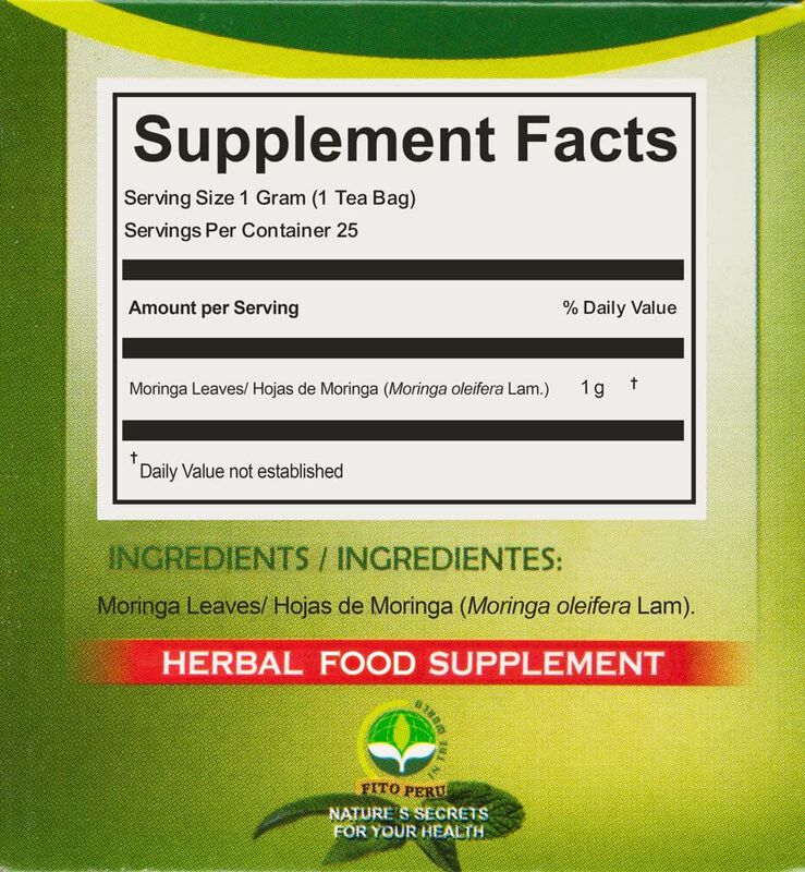 T&eacute; Hanan Moringa Superfood &ndash; Pack De 3 (25 Bols... image number null