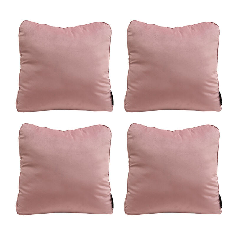 Set de 4 Cojines Dicasa ZitaOne Rosa Palo image number null