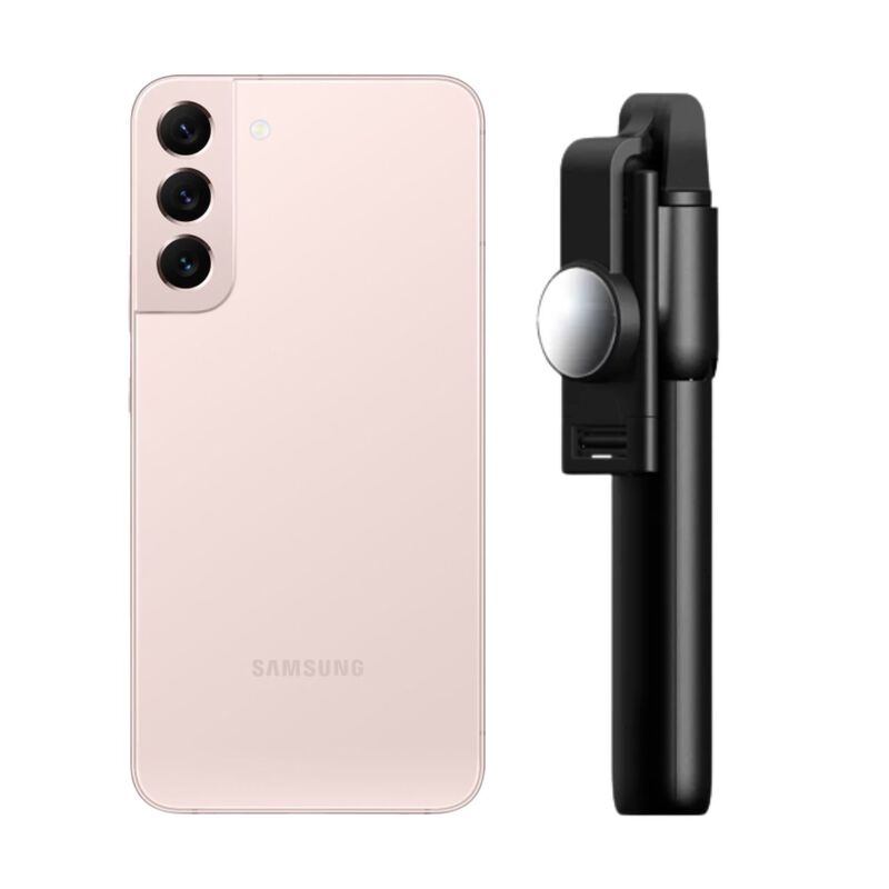 Galaxy S22 128GB Rosa Reacondicionado + Bast&oacute;n ... image number null