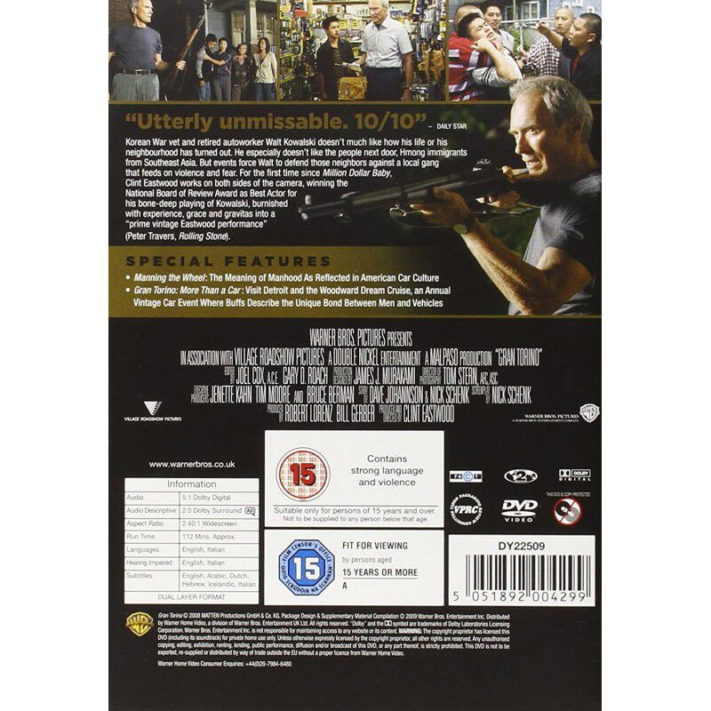 Gran Torino [reino Unido] [dvd] image number null
