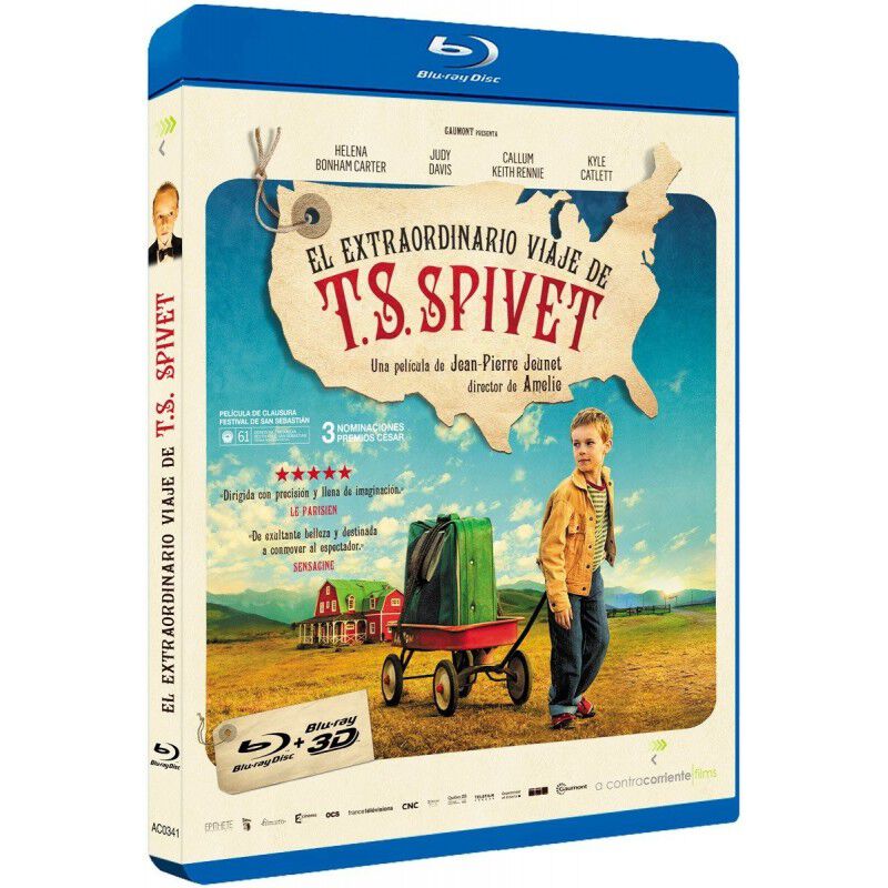 El Extraordinario Viaje De T.s. Spivet [blu-ray... image number null
