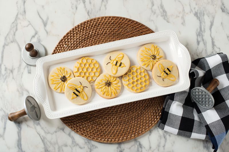 Cookie Stamps Nordic Ware Honey Bee, Juego De 3... image number null