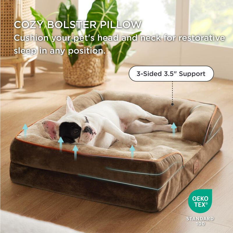 Cama Ortop&eacute;dica Para Perros, Impermeable, Para ... image number null