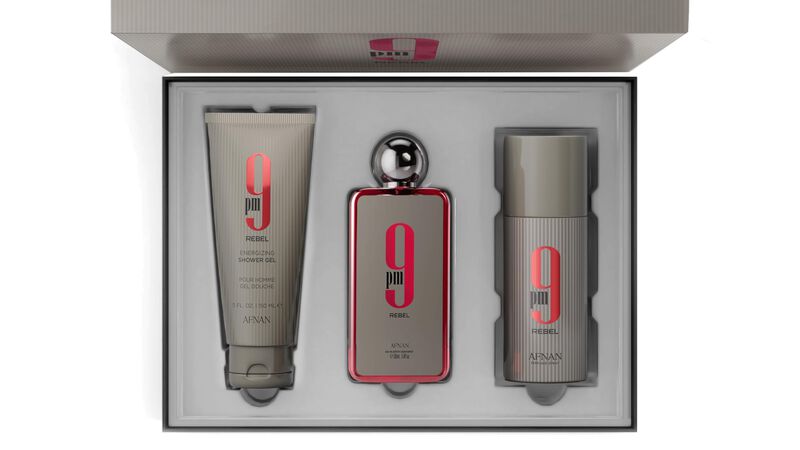 Set De Regalo De Perfume Afnan 9 Pm Rebel 100ml... image number null