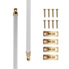 Barra De Cortina Sash Amazing Drapery Hardware 28‑48 cm (2 Unidades)