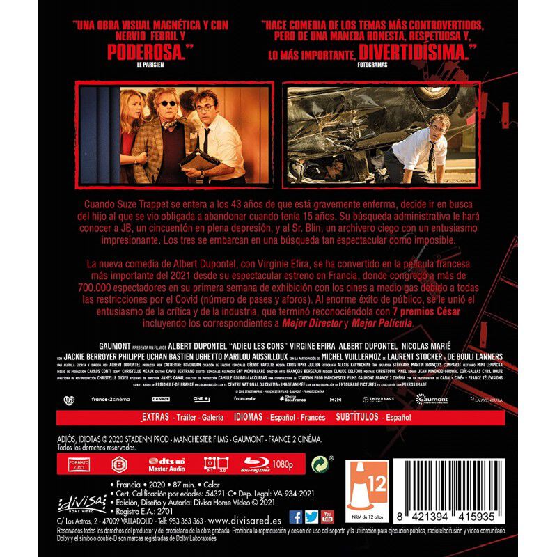 Adi&oacute;s, idiotas - BD [Blu-ray] image number null