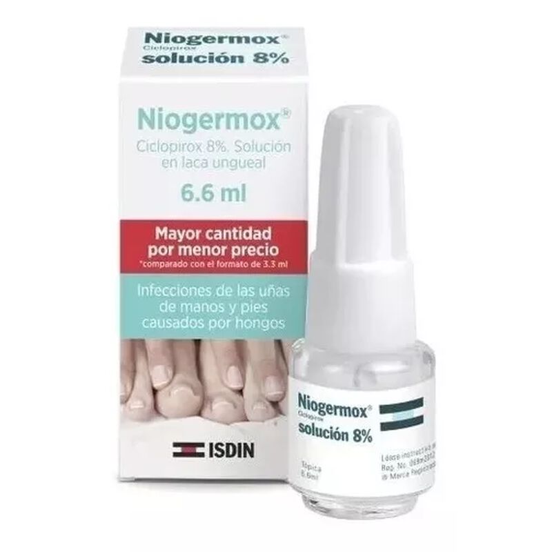 Isdin Niogermox 8% Ung 6 6ml image number null