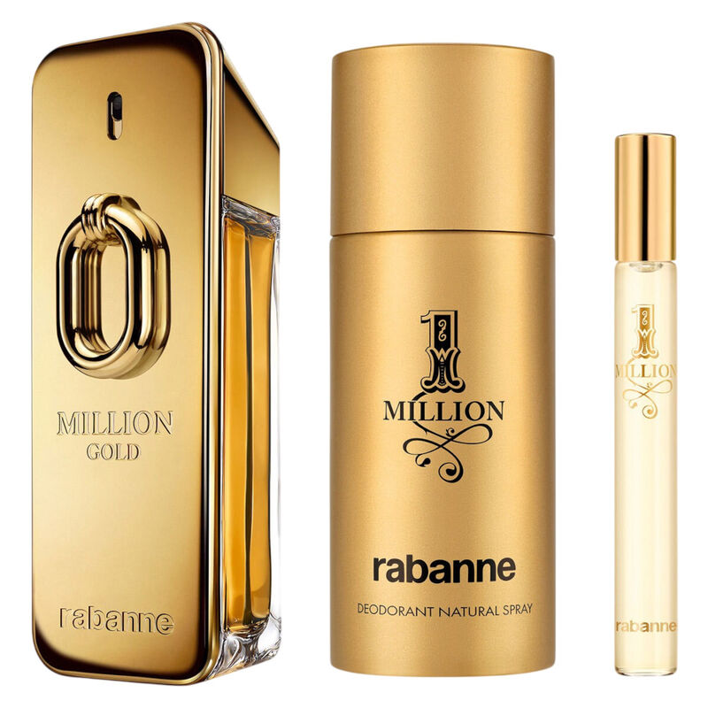 Set Million Gold Intense 3pzs 100ml Edp Spray/ ... image number null