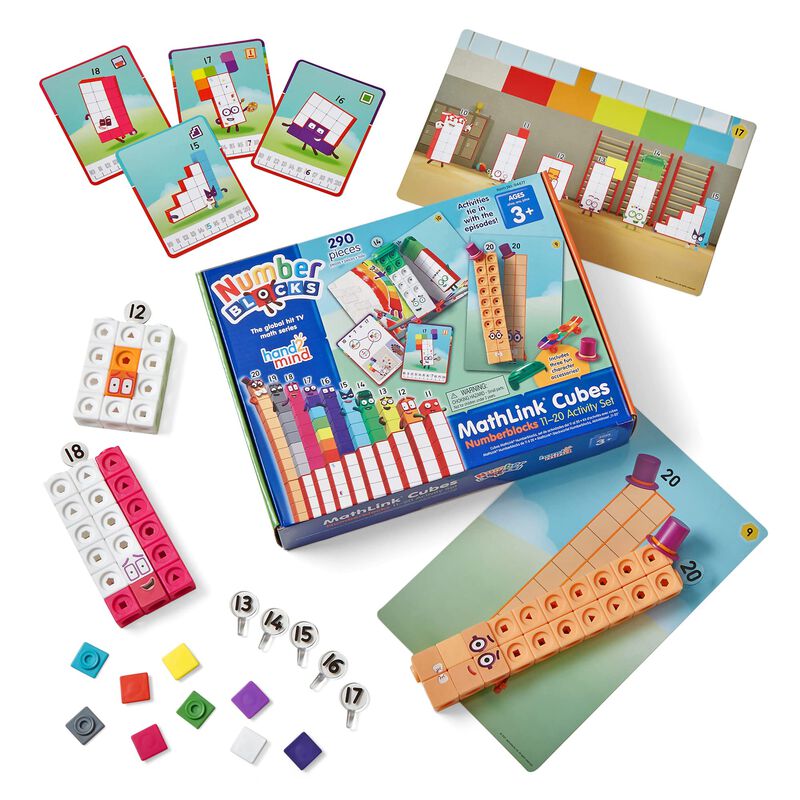 Conjunto De Actividades Mathlink Cubes Numberbl... image number null