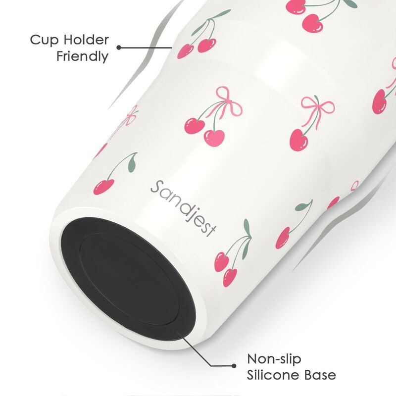 Vaso Sandjest 850 ml Cereza Acero Inoxidable image number null