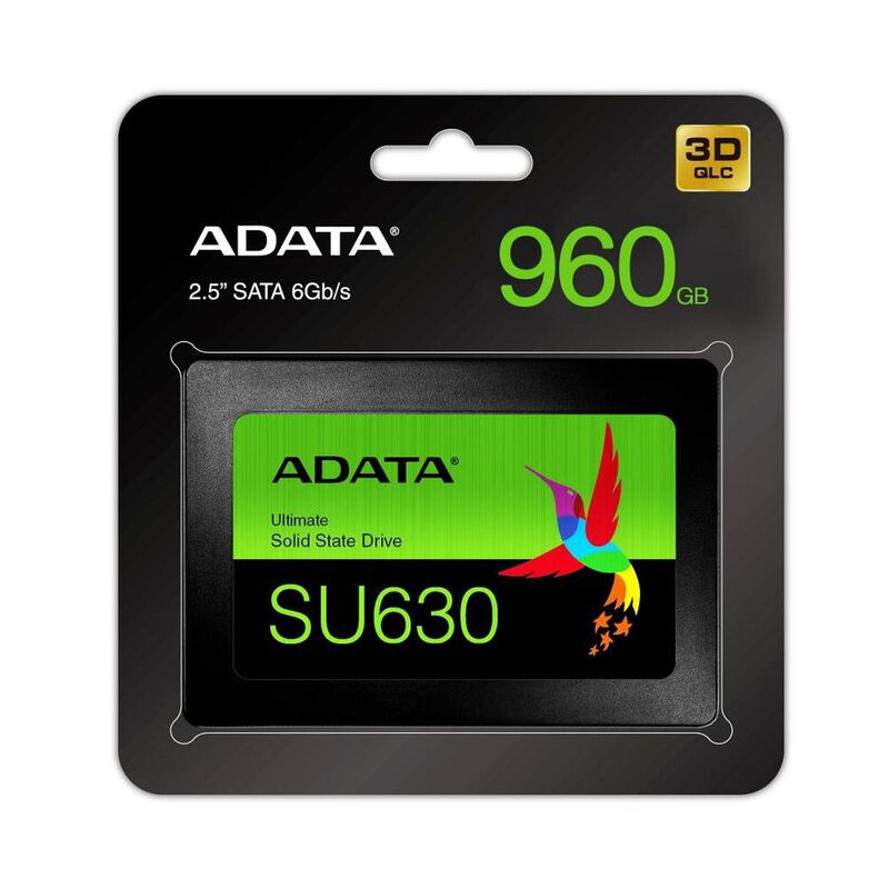 SSD Adata Ultimate SU630 QLC 3D 960GB SATA 2.5 ... image number null