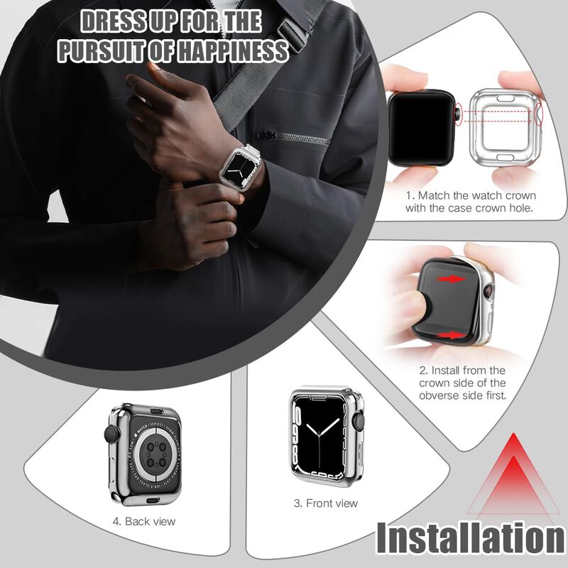 Funda para Apple Watch Top4cus 44mm Serie 6/SE/... image number null