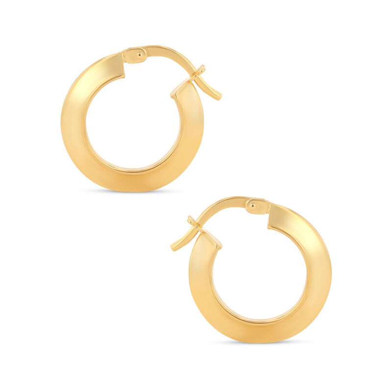 Arracadas De Oro Amarillo 10K (10Mm Aprox) image number null