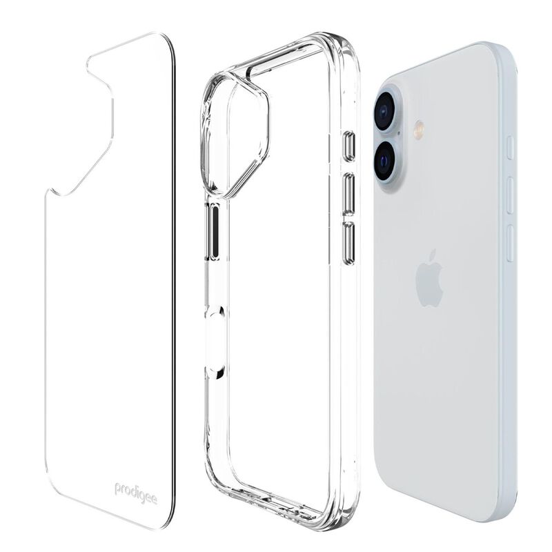 Funda Prodigee Hero Para Iphone 16 Transparente image number null