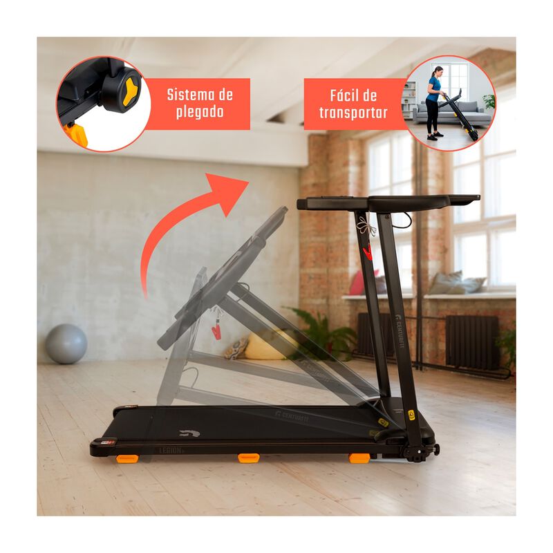Caminadora Electrica 2.75hp 14m/h Plegable App ... image number null