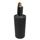 Set Completo De Cuchillos Con Base Organizadora Ideen Color Dorado