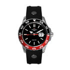 Reloj Nivada SkyMaster Dama 36Mm Acero Neg/Rojo Índice