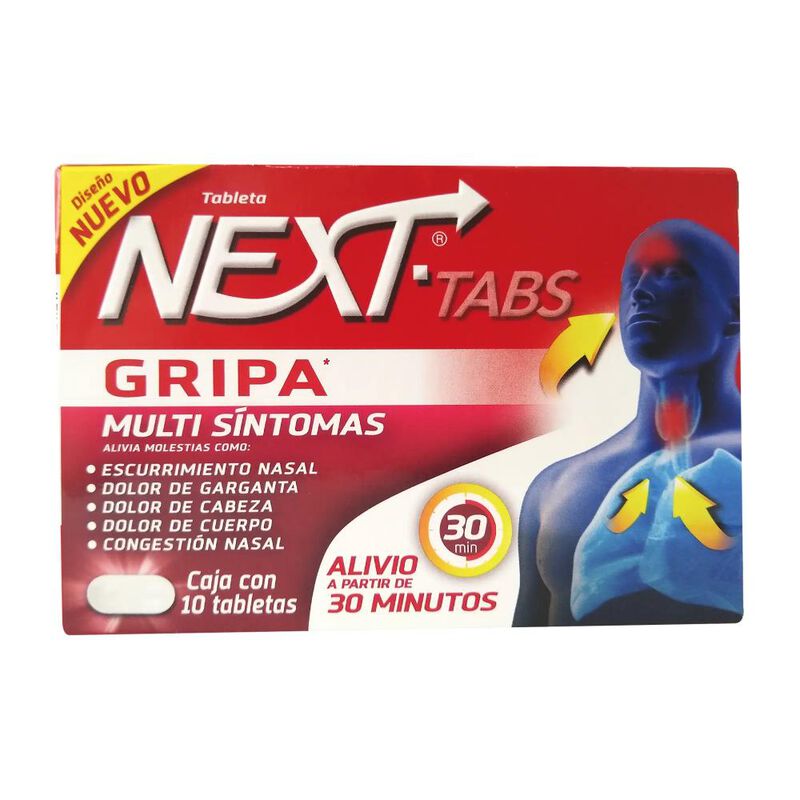 Next-tabs 500/25/5/4 Mg 10 Tableta(s) image number null