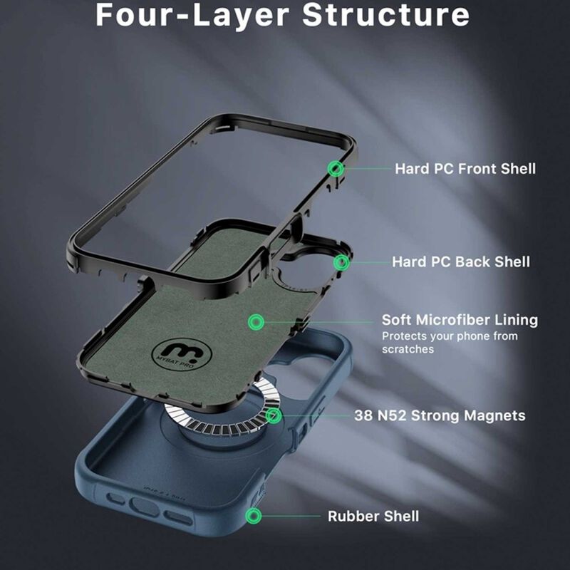 Funda Mybat Maverick Mag Clip Para Iphone 16 - ... image number null