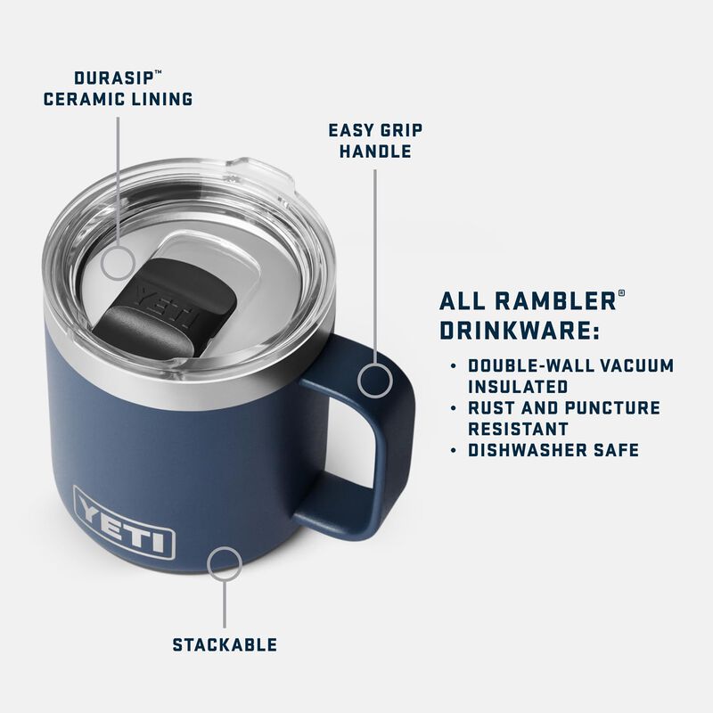 Taza Yeti Rambler De Acero Inoxidable Con Aisla... image number null
