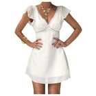 Vestido Mini de Verano con Encaje SOLY HUX