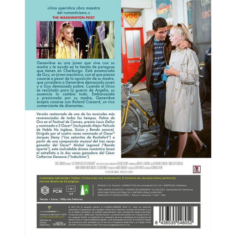 Los Paraguas De Cherburgo [Blu-ray] image number null